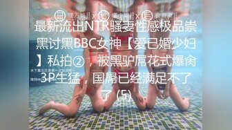 最新流出NTR骚妻性感极品崇黑讨黑BBC女神【爱已婚少妇】私拍②，被黑驴屌花式爆肏3P生猛，国屌已经满足不了了 (5)