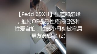 【Pedd 69XH】出道即巅峰，推特OF极品性瘾情侣各种性爱自拍，性感小母狗被弯屌男友肏毁了 (2)