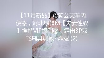 【11月新品】母狗公交车肉便器，河北绿帽M【夫妻性奴】推特VIP福利②，露出3P双飞刑具调教~炸裂 (2)