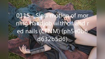 0115 - Slow motion of morning handjob with oil and red nails (CFNM) (ph5e0b6d632b5d6)